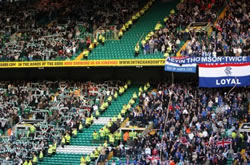 Celtic v Rangers Fans