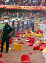Ali Sami Yen stadium after riot